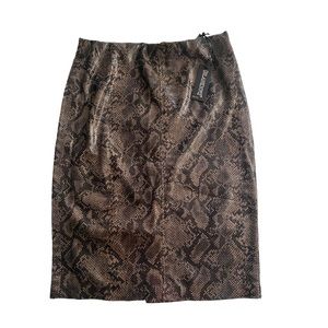 Blank NYC Animal Print Skirt size 28 NWT